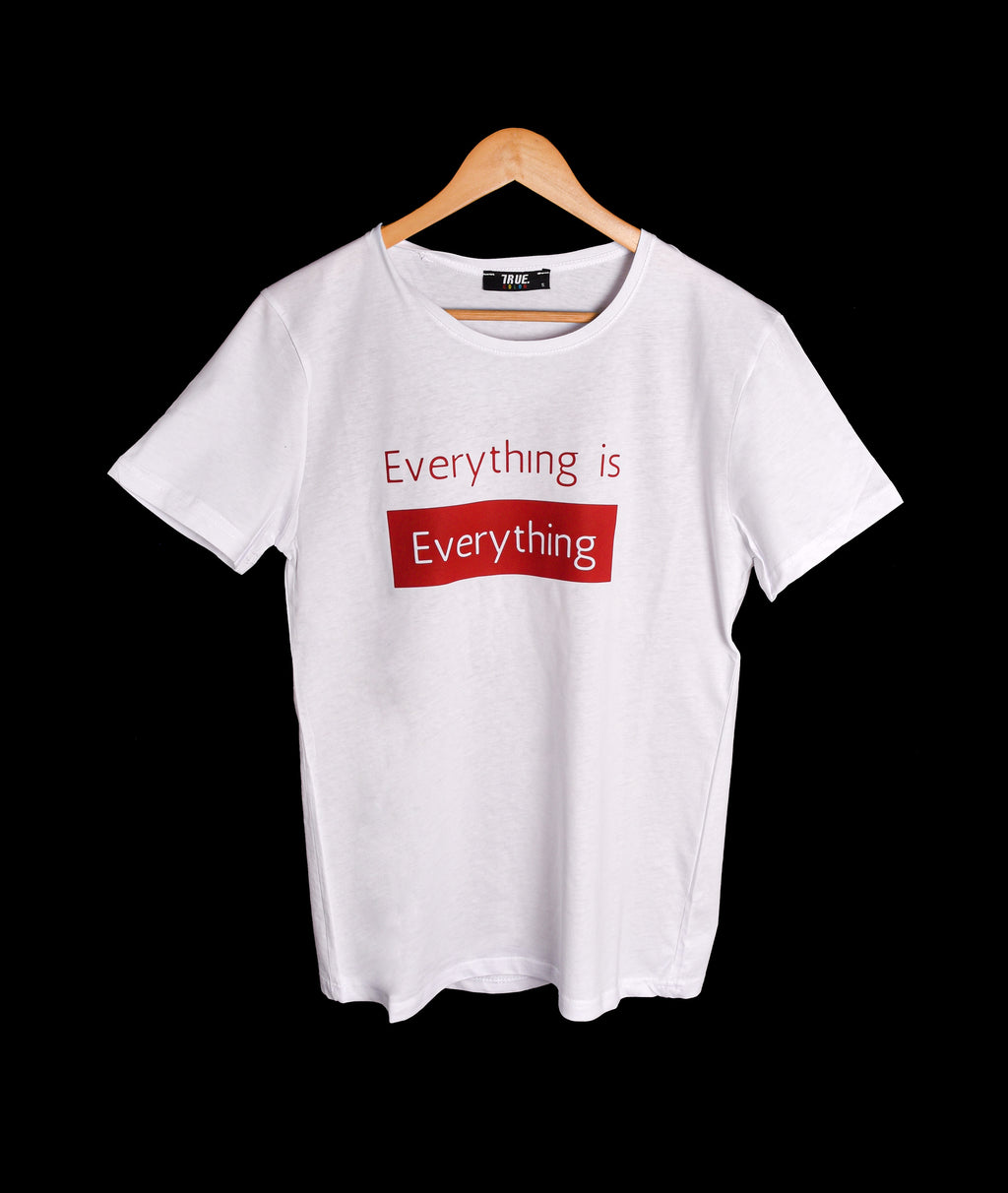 T-shirt balnc 1 Ever thing