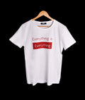 T-shirt balnc 1 Ever thing