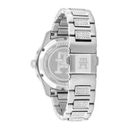 Tommy Hilfiger Montre Femme Cadran Vert Cristaux Élégante