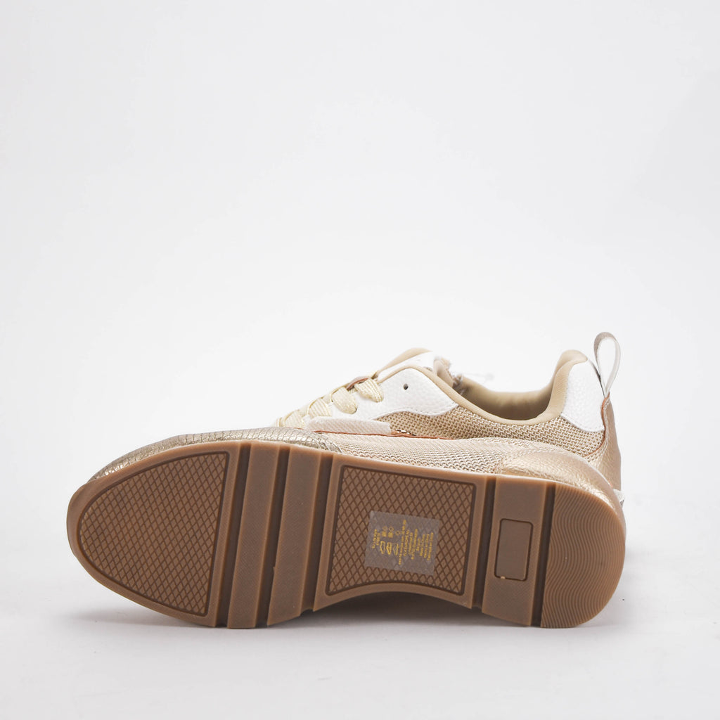 Safety Jogger Baskets Métallisées avec Zip Femme