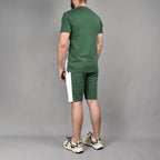 Hard1 Ensemble T-shirt et Short Bicolore Homme