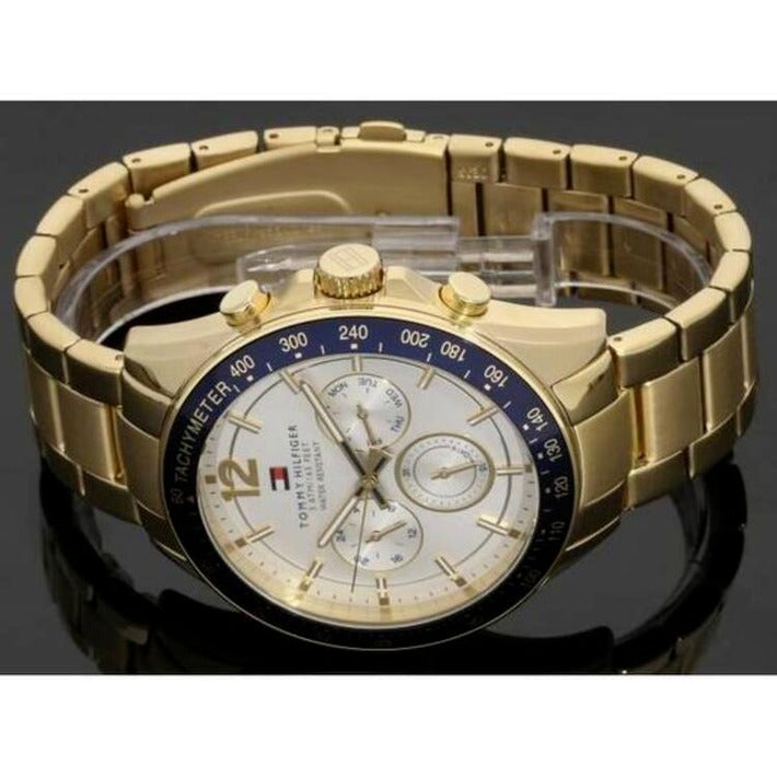 Tommy Hilfiger Homme Multi-Cadrans Quartz Montre avec Bracelet en Acier Inoxydable 1791121