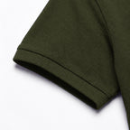 Départ Polo Homme Kaki Élégant et Confortable