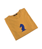 Kimland T-shirt Moutarde Motif Cavalier Homme