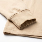 Polo Manches Longues Beige Homme Style Décontracté