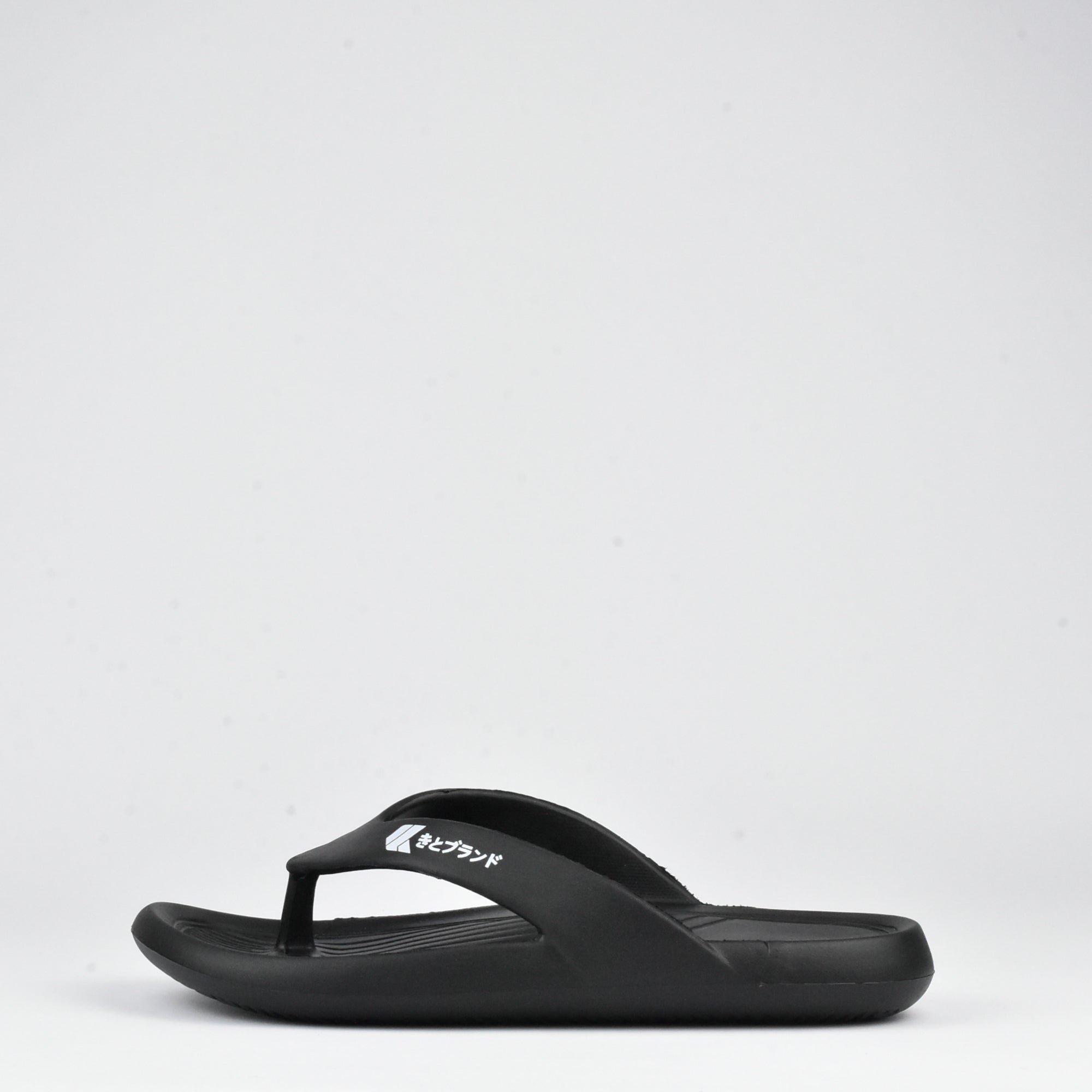 Kito Claquettes Tongs Confortables Noir Homme