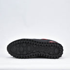 Champion Baskets Noir et Rouge Style Sportif Homme
