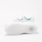 Champion Baskets Basses Blanches à Scratch pour Fille