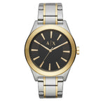 Armani Exchange Montre Bracelet Bicolore Élégante Homme