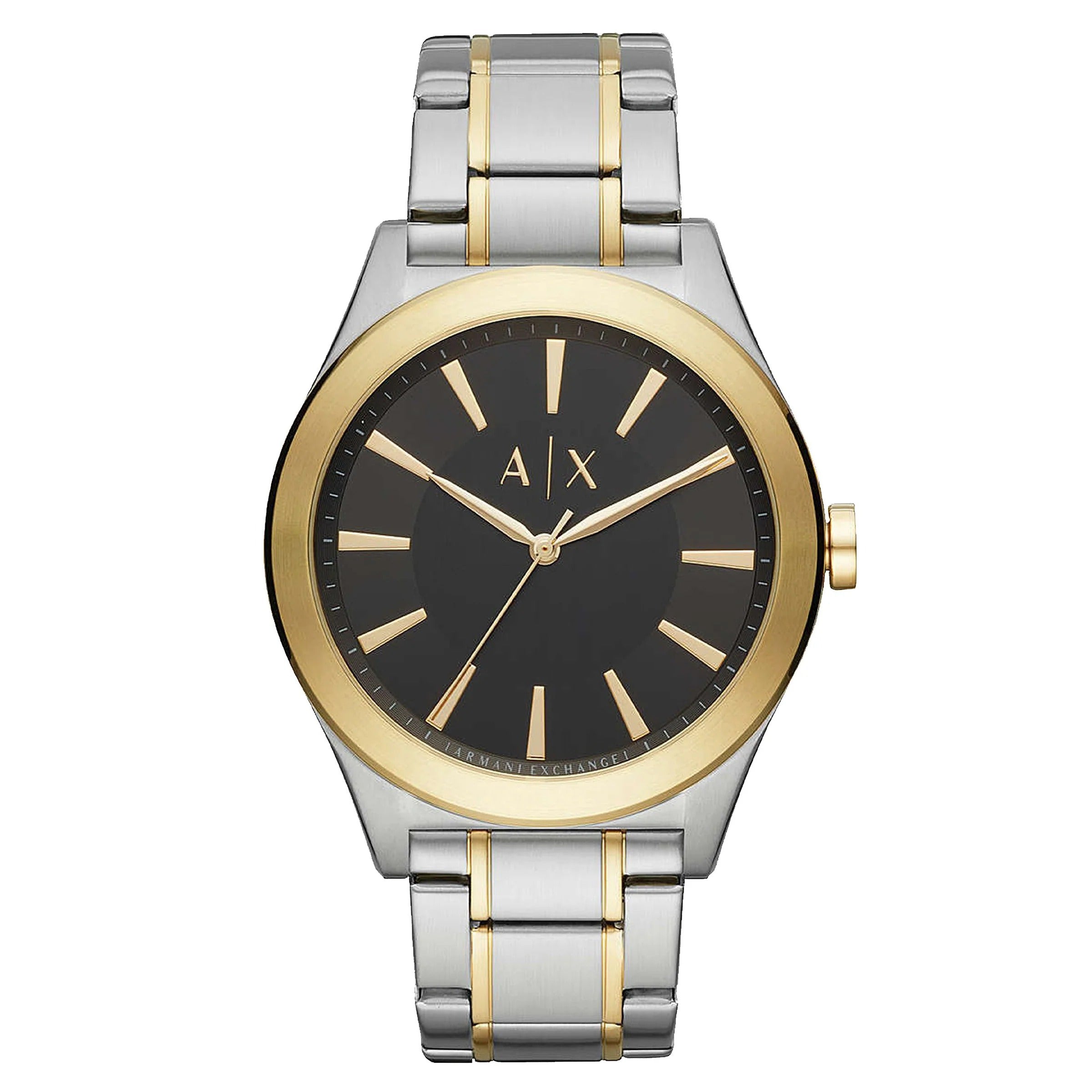 Armani Exchange Montre Bracelet Bicolore Élégante Homme