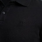 Kimland Polo Homme Noir Classique Élégant