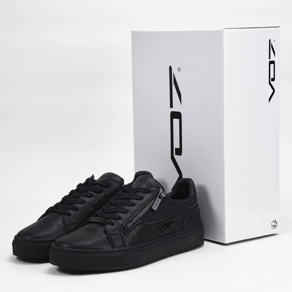 VO7 Baskets Basses Élégantes Noir Homme