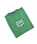 Kimland T-shirt Vert Logo Blanc Homme
