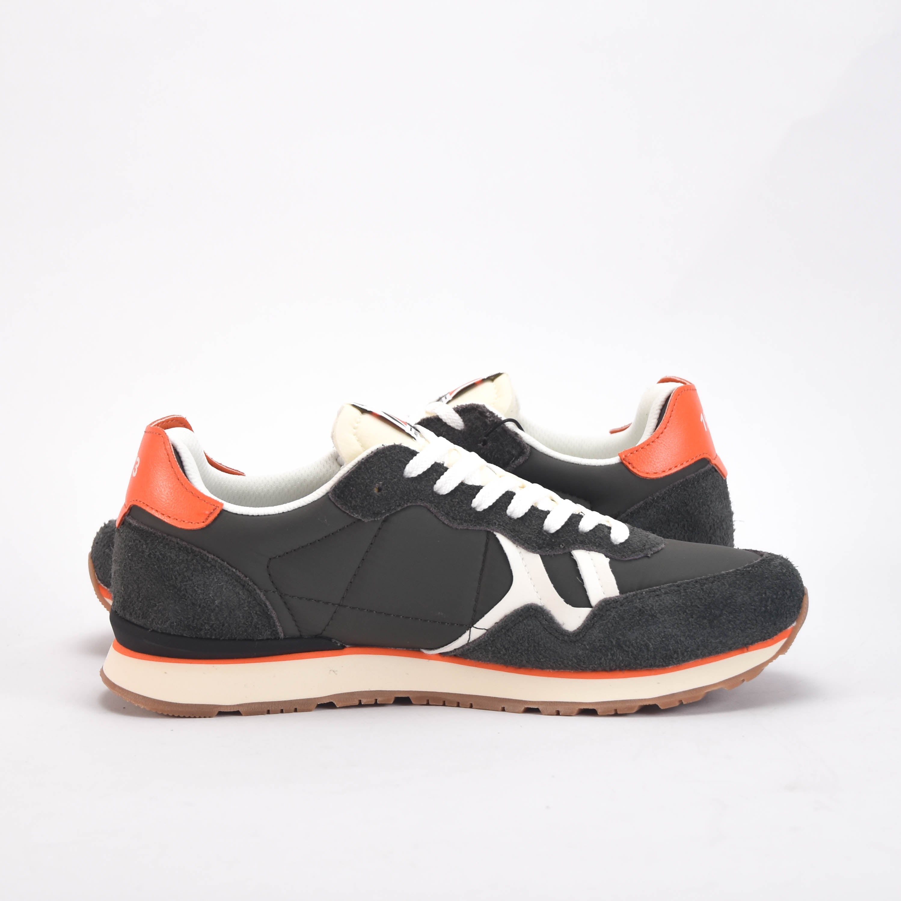Pepe Jeans Sneakers Retro Running Gris et Orange Homme