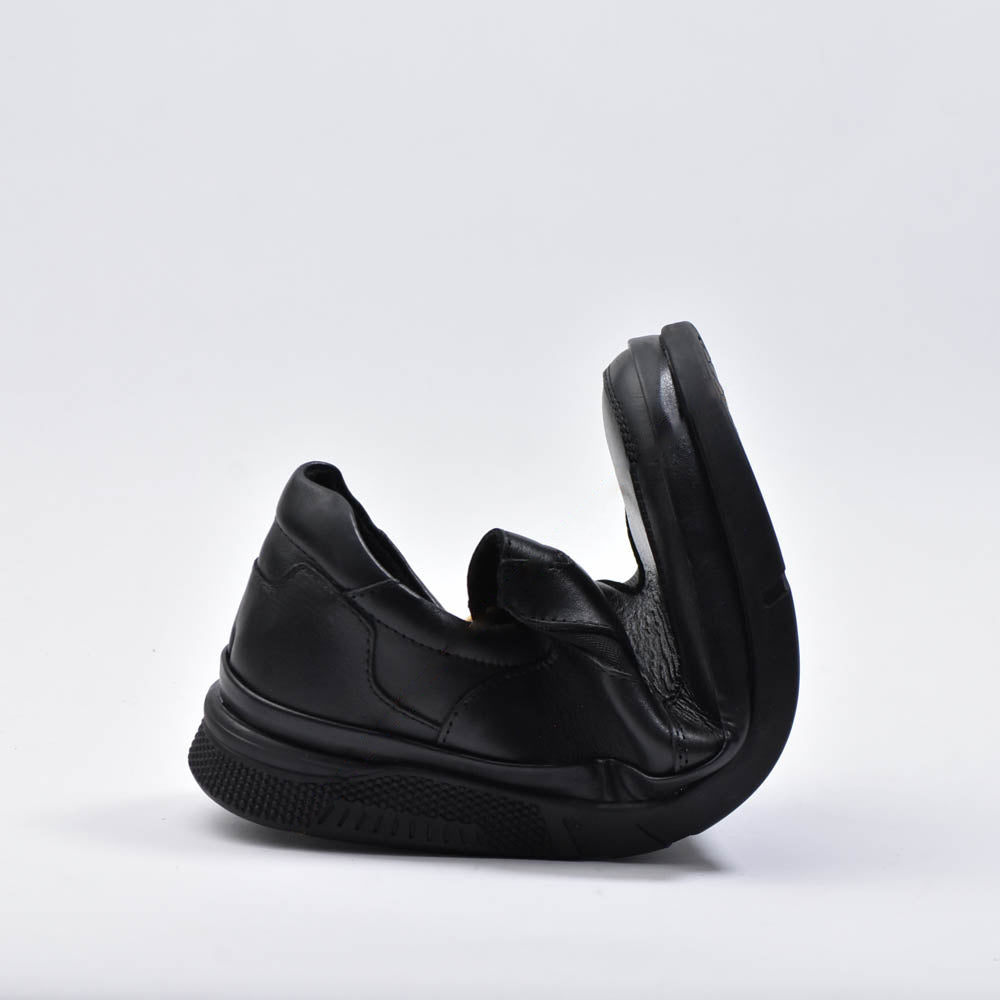 MOCASSINS CUIR NOIR﻿ 6