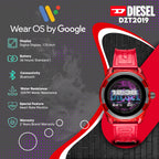 Diesel Montre Connectée Fadelite Écran Tactile Homme