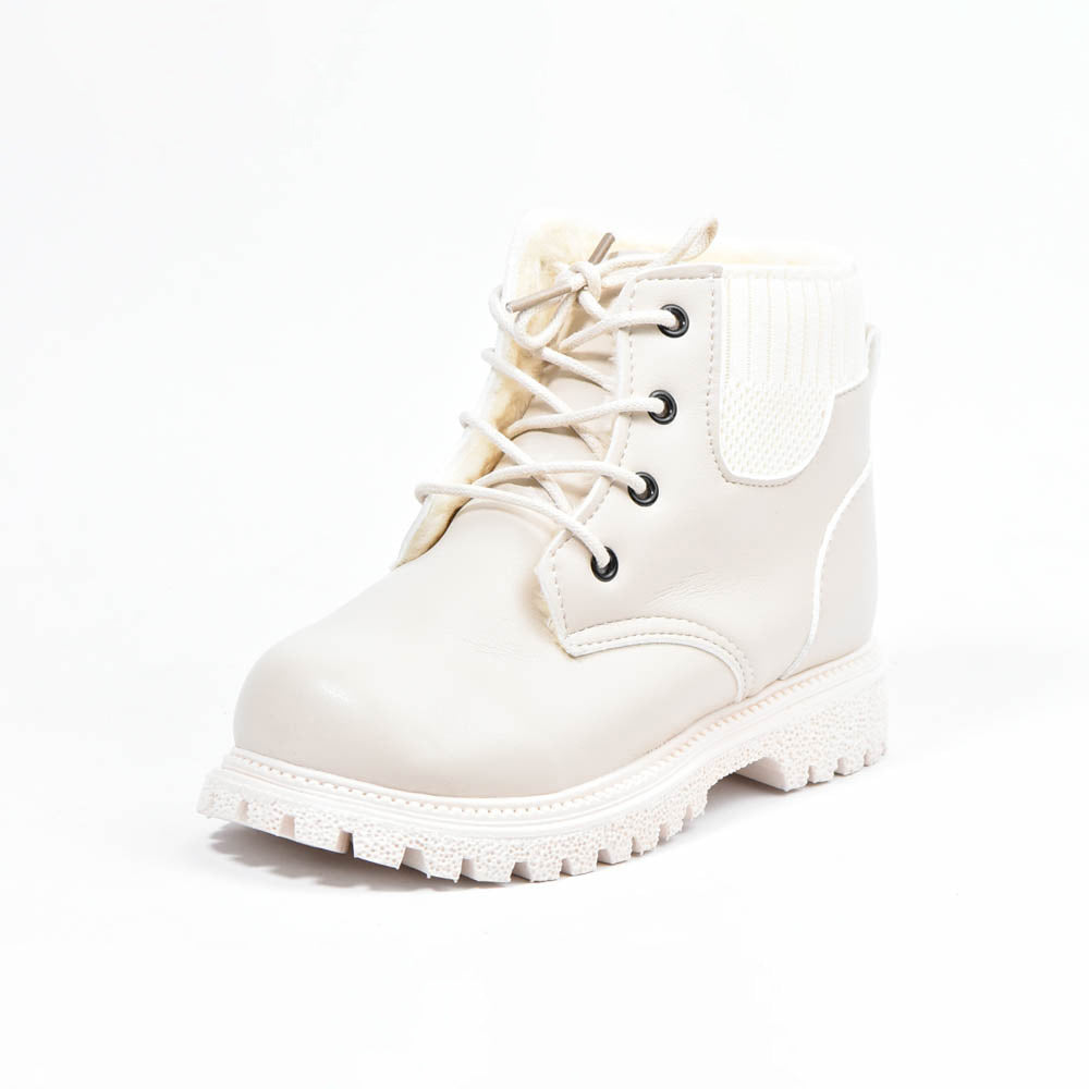 Bottes de neige Blanc-cassé coordonnantes Enfants ﻿ 1