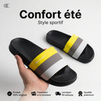 Champion Claquettes Multicolores Confortables Homme