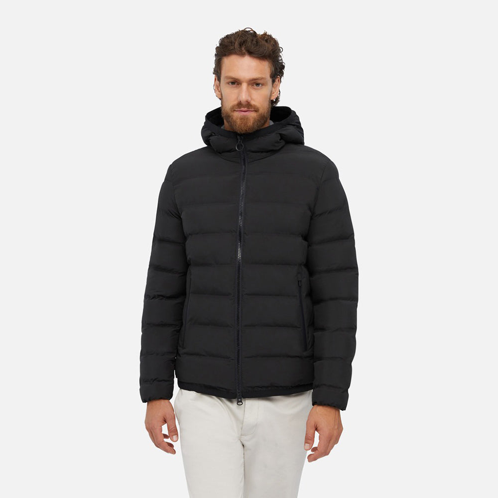 Geox Doudoune à Capuche Déperlante Homme