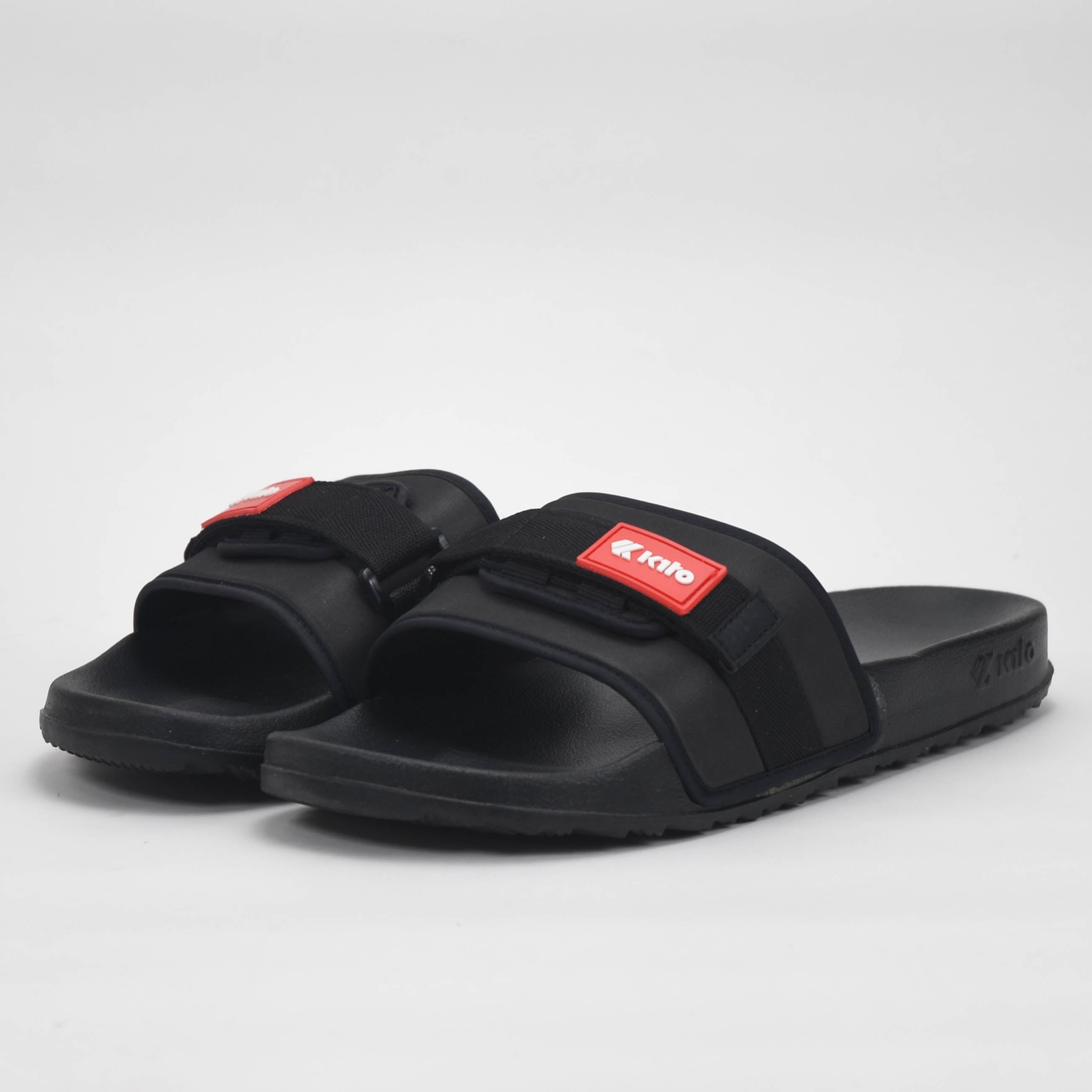 Kito Claquettes Confortables Noir Homme
