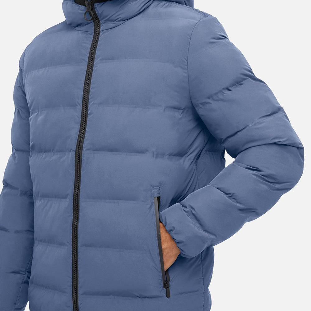 Geox Doudoune à Capuche Respirante Homme