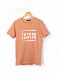 T-shirt SAUMON *FUTURE LAWYER*