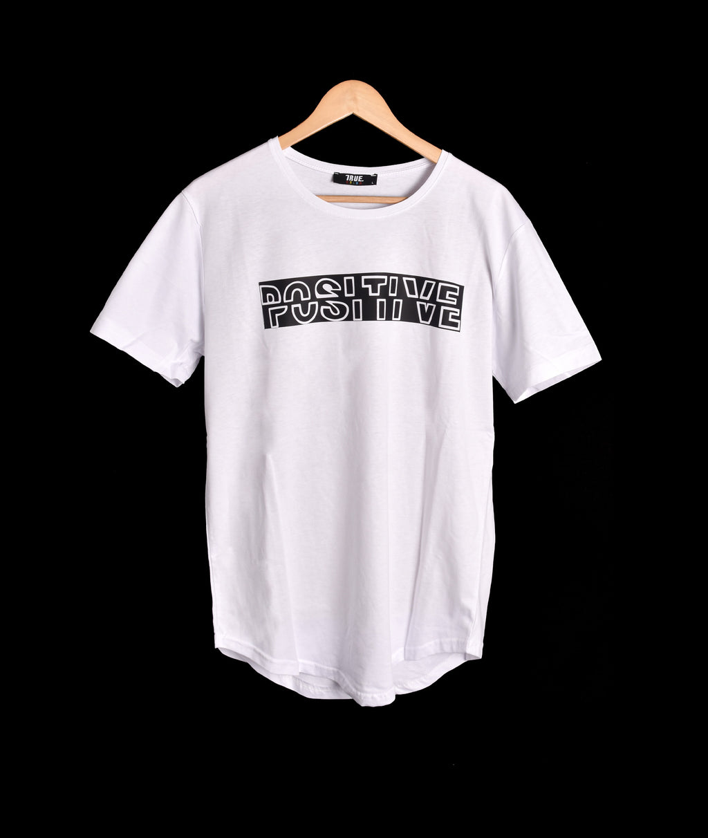T-shirt BLANC 2  * POSITIVE  *