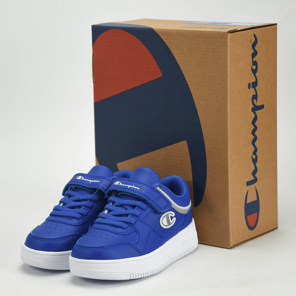 Champion Baskets Basses Confortables Bleu pour Enfant