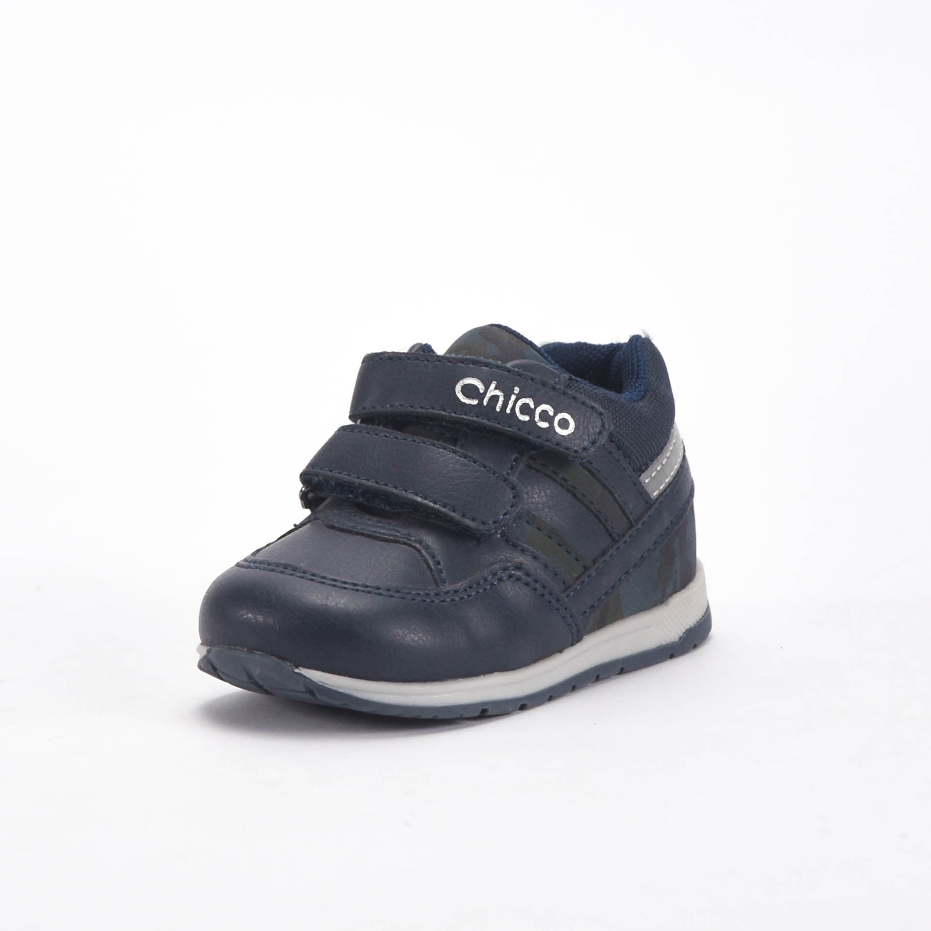Chicco Baskets Flexibles à Scratch Bleu Marine Enfant
