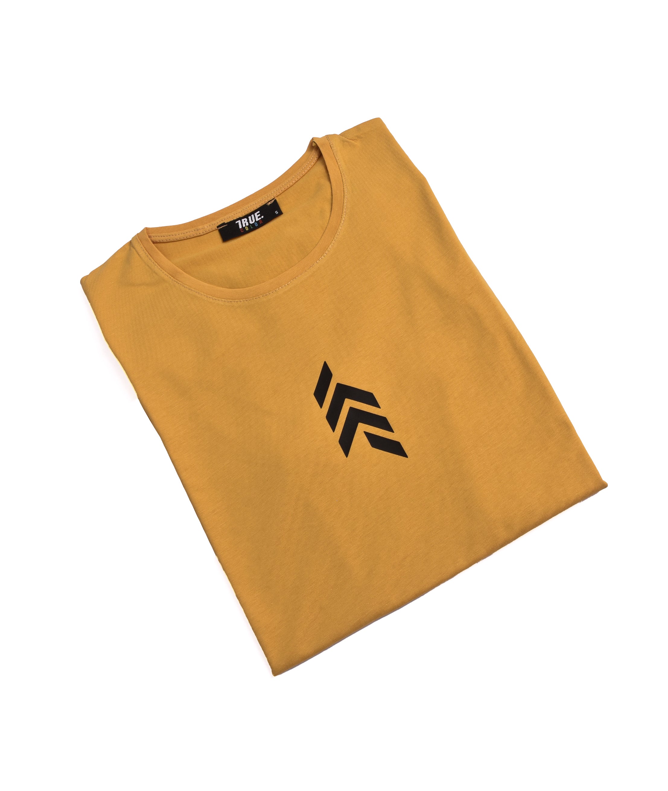 T-shirt MOUTARDE  2 *fléche logo *