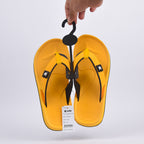 Kito Tongs Confortables Jaunes Homme