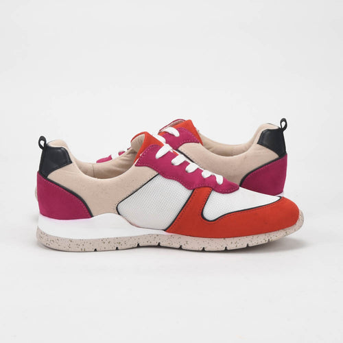 André Baskets Multicolores Style Urbain Femme