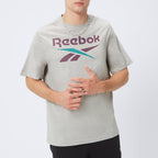 Reebok T-shirt Identity Big Logo Gris Homme