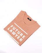 T-shirt SAUMON *FUTURE LAWYER*