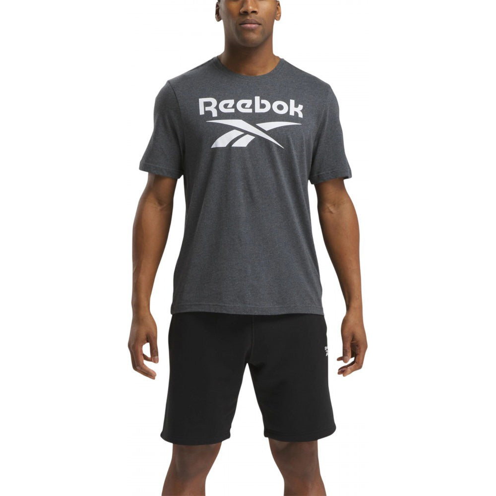 Reebok T-Shirt Identity Logo Homme Gris