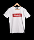 T-shirt BLANC  *SAVAGE*