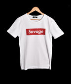 T-shirt BLANC  *SAVAGE*