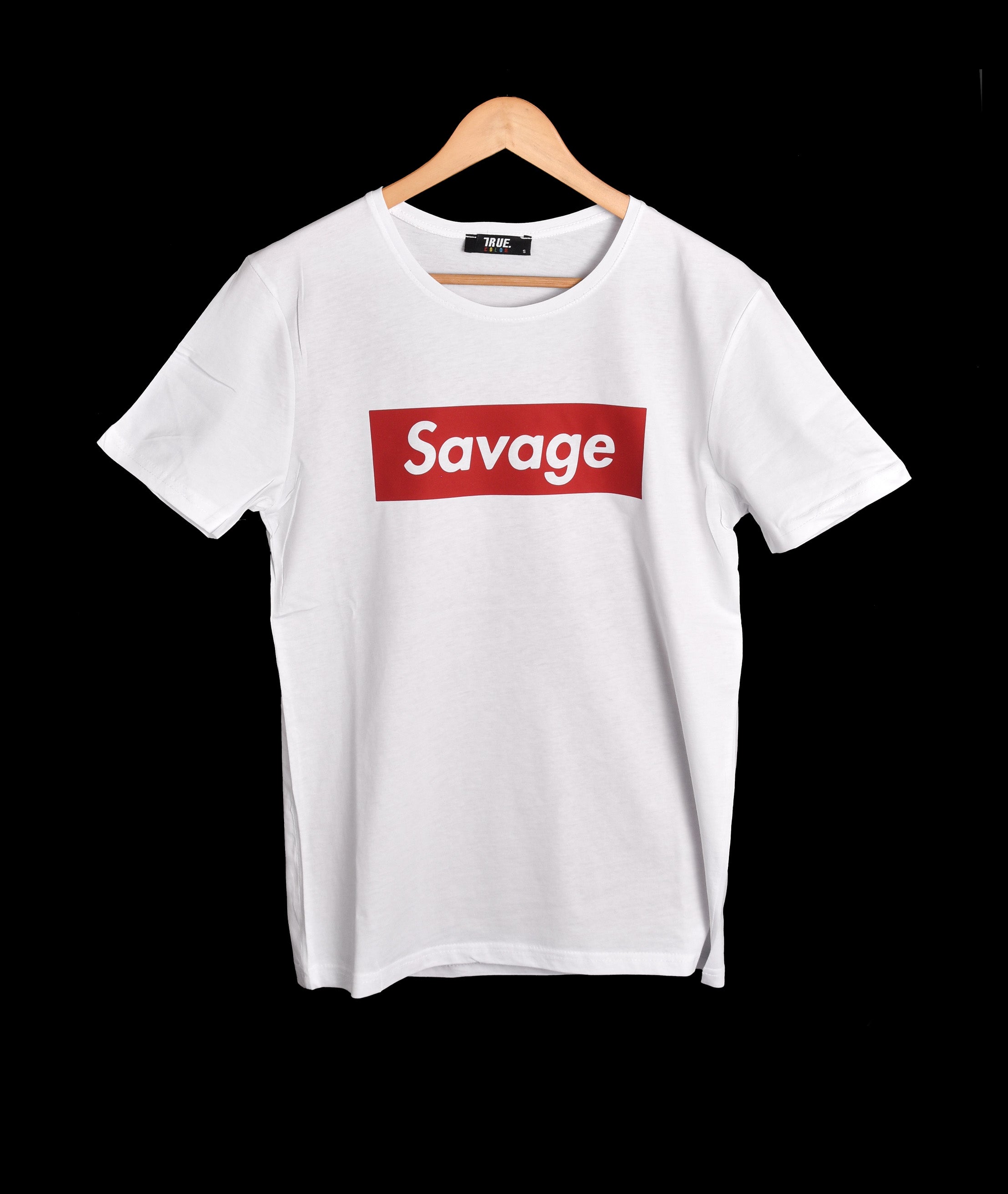 T-shirt BLANC  *SAVAGE*