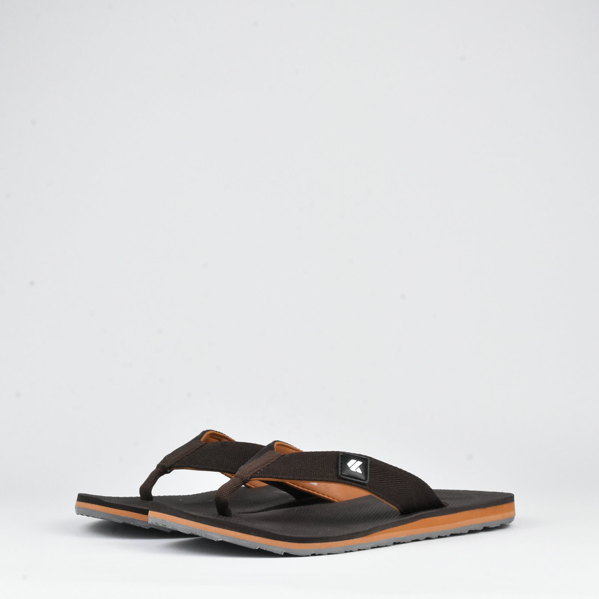 Kito Claquettes Confortables Marron Homme