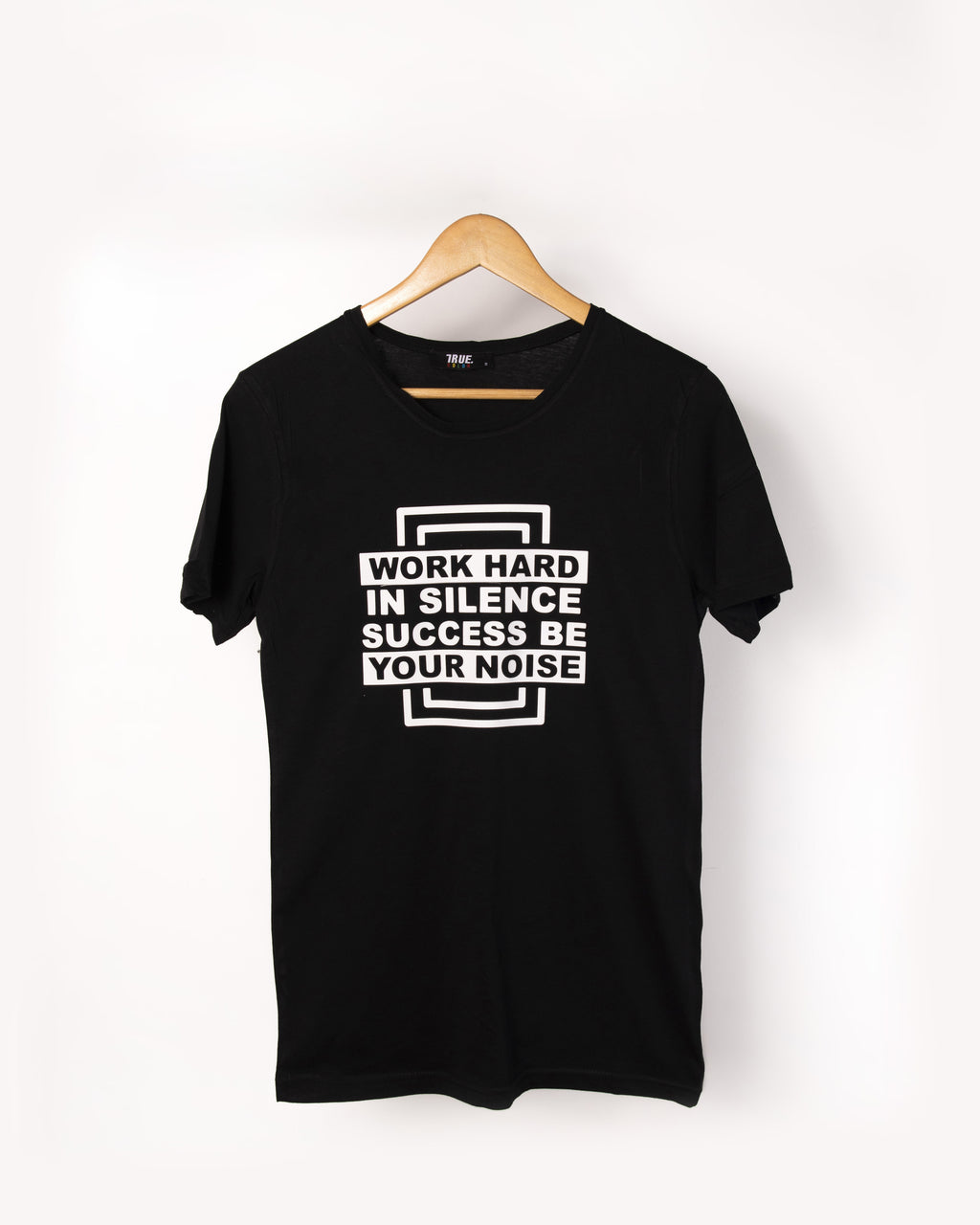 T-shirt NOIR  *WORK HARD IN SILENCE SUCCESS BE YOUR NOISE*