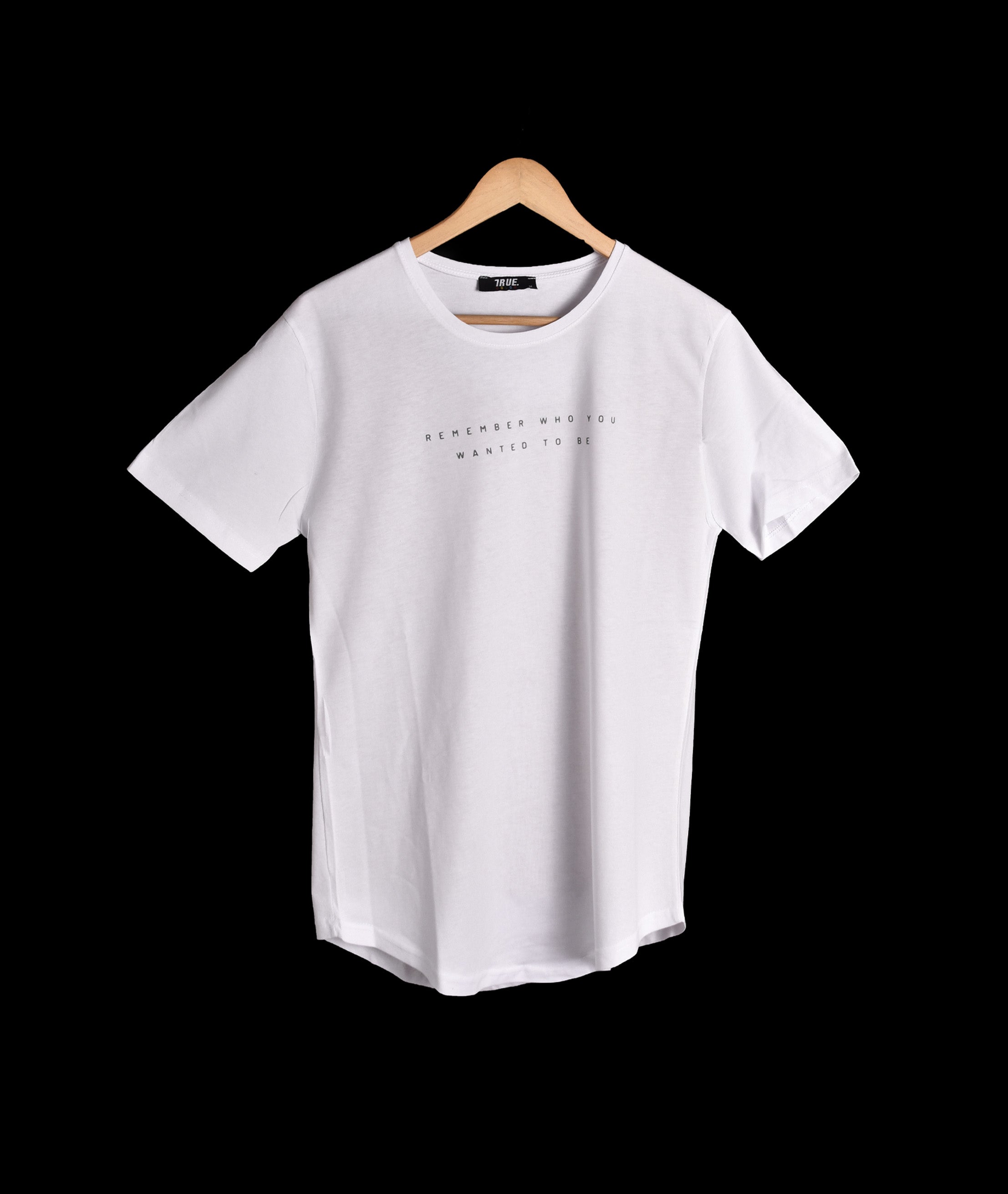 T-shirt BLANC 2 *REMEMBER WHO YOU WANTED TO BE *