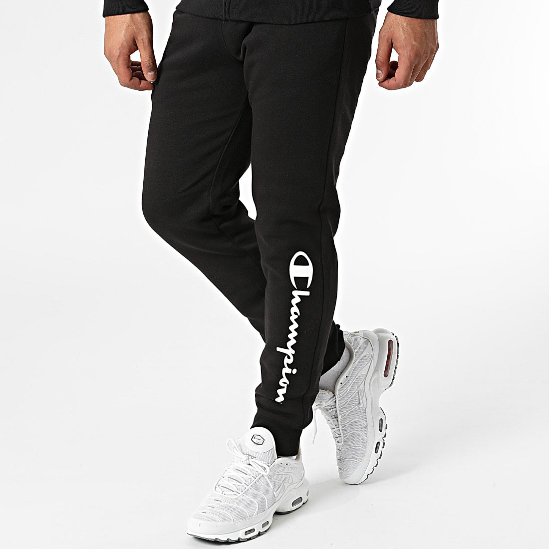 Champion Survêtement Complet à Capuche Noir Homme