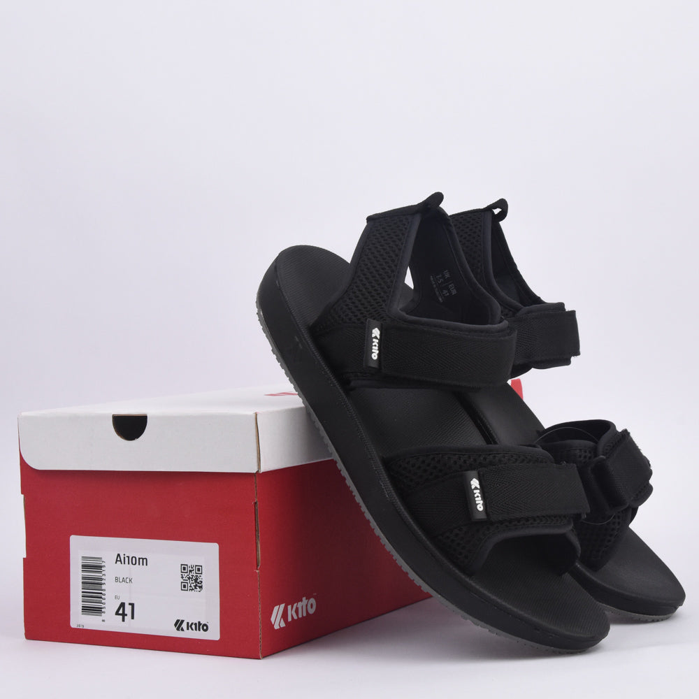 Kito Sandales Sportives Confortables Noir Homme
