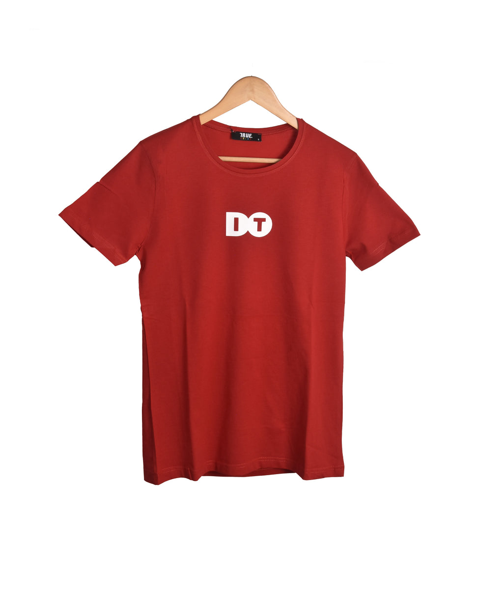 T-shirt ROUGE* DO IT *