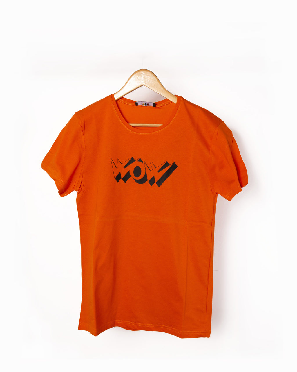 Kimland T-shirt Orange Imprimé Wow Homme
