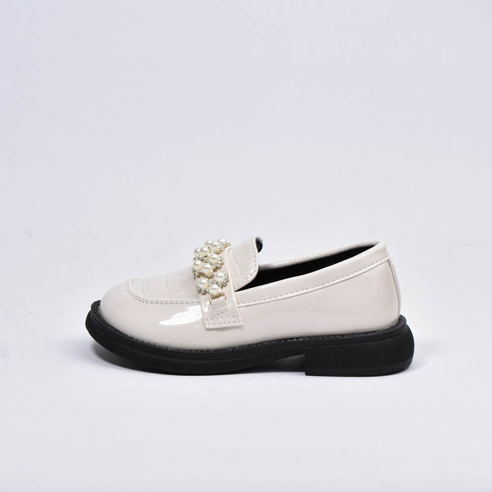 Kimland Mocassins Enfant Motif Crocodile Perles Fille