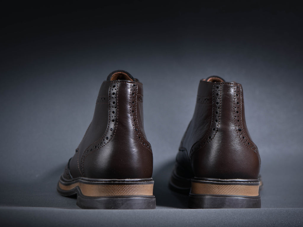 Demi boot tabac﻿ 6