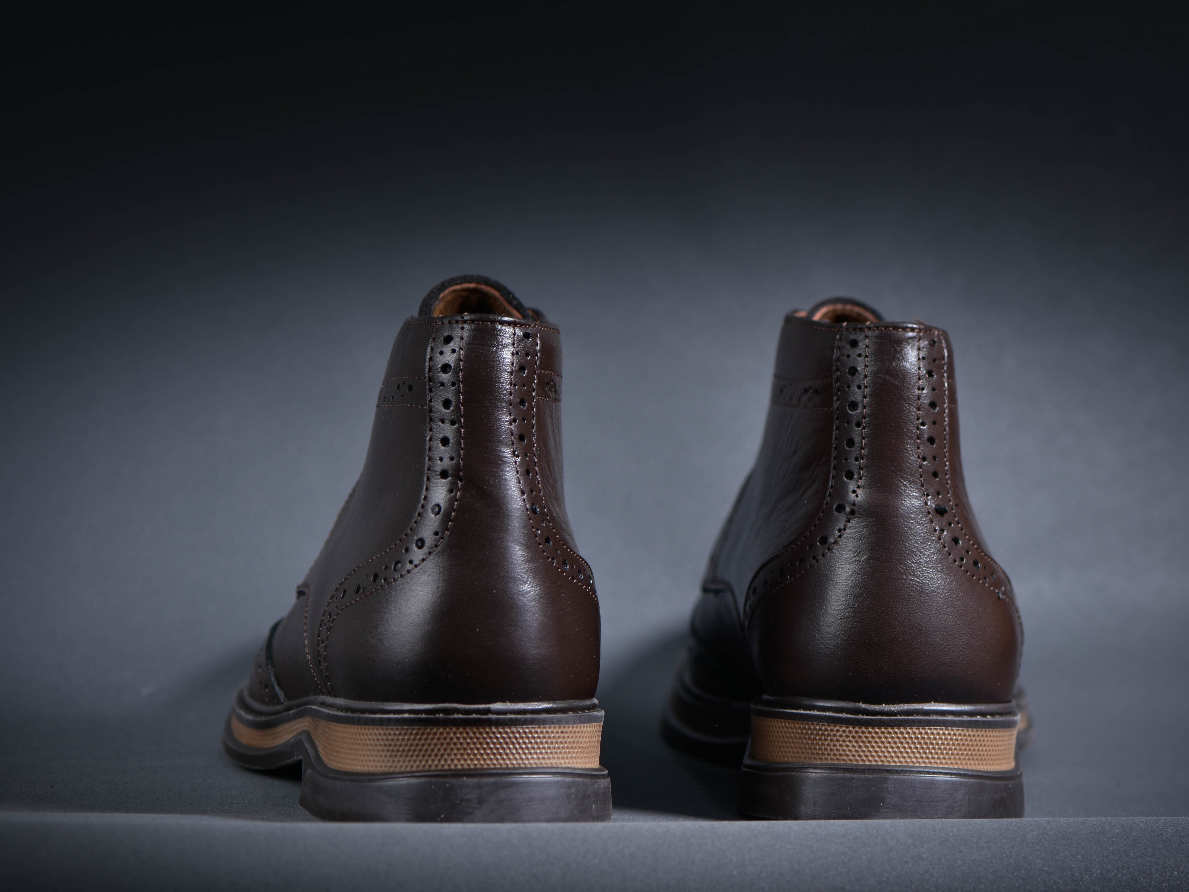Demi boot tabac﻿ 6
