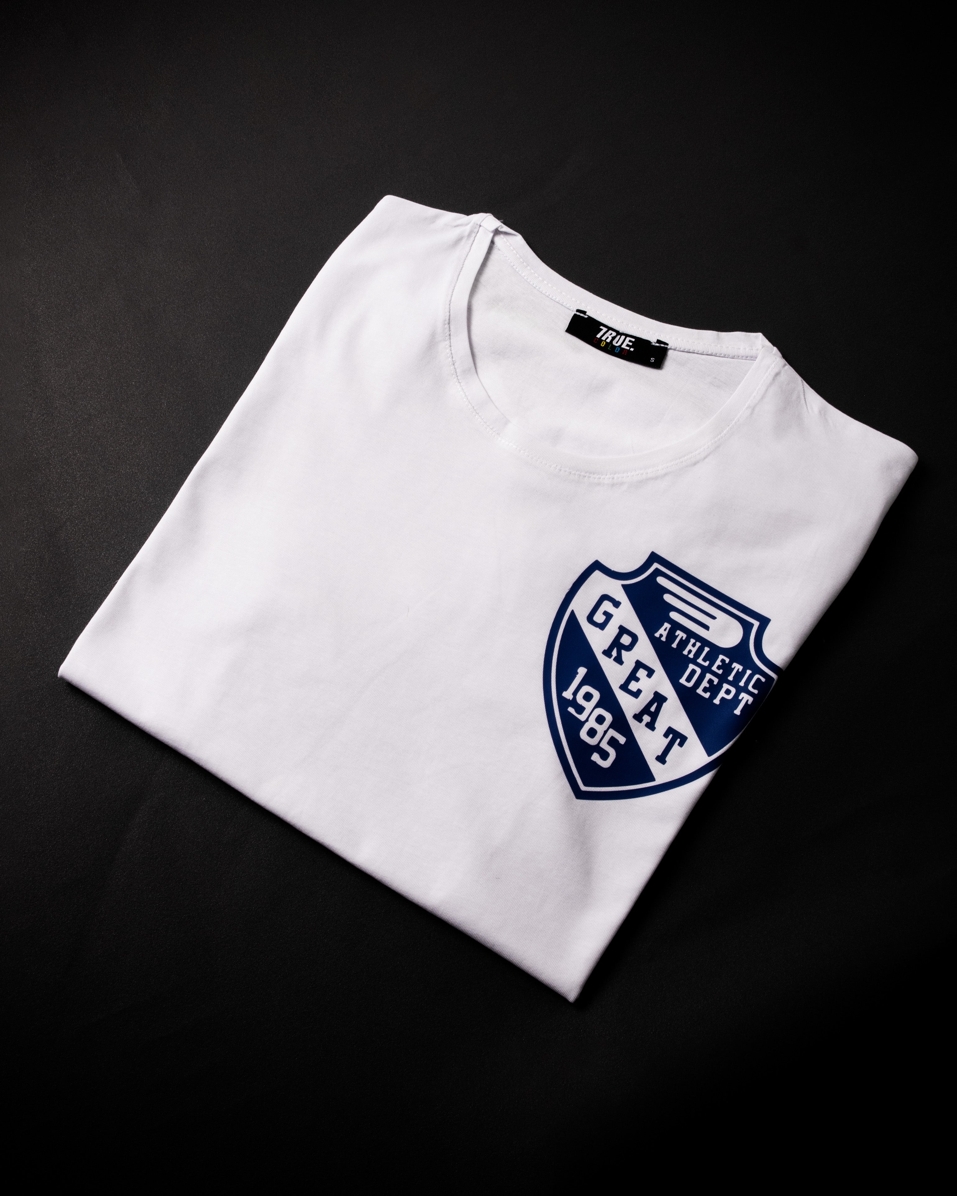 T-shirt BLANC *ATHLETIC DEPT*