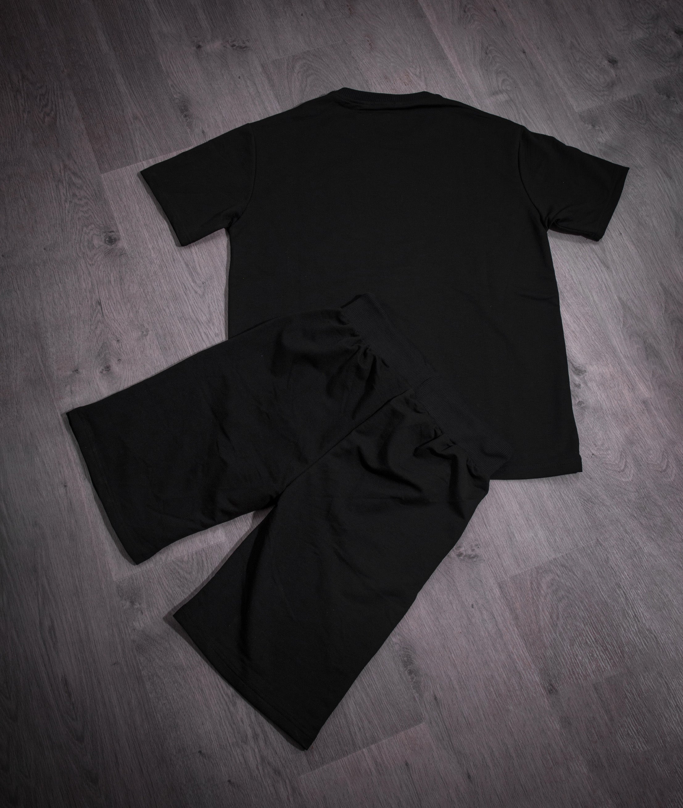 Kimland Ensemble Été Graphique Homme Noir